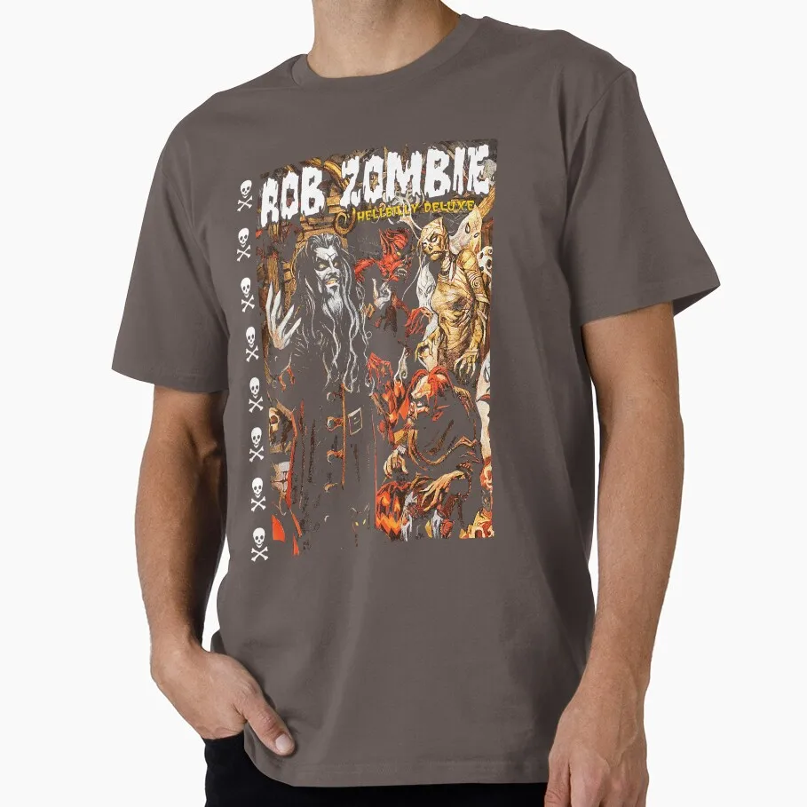 Horror Music Vintage Retro Rob zombie 1216 Captain Spaulding House of 1000 corpses Gift t shirt for man All size Tops S-6XL