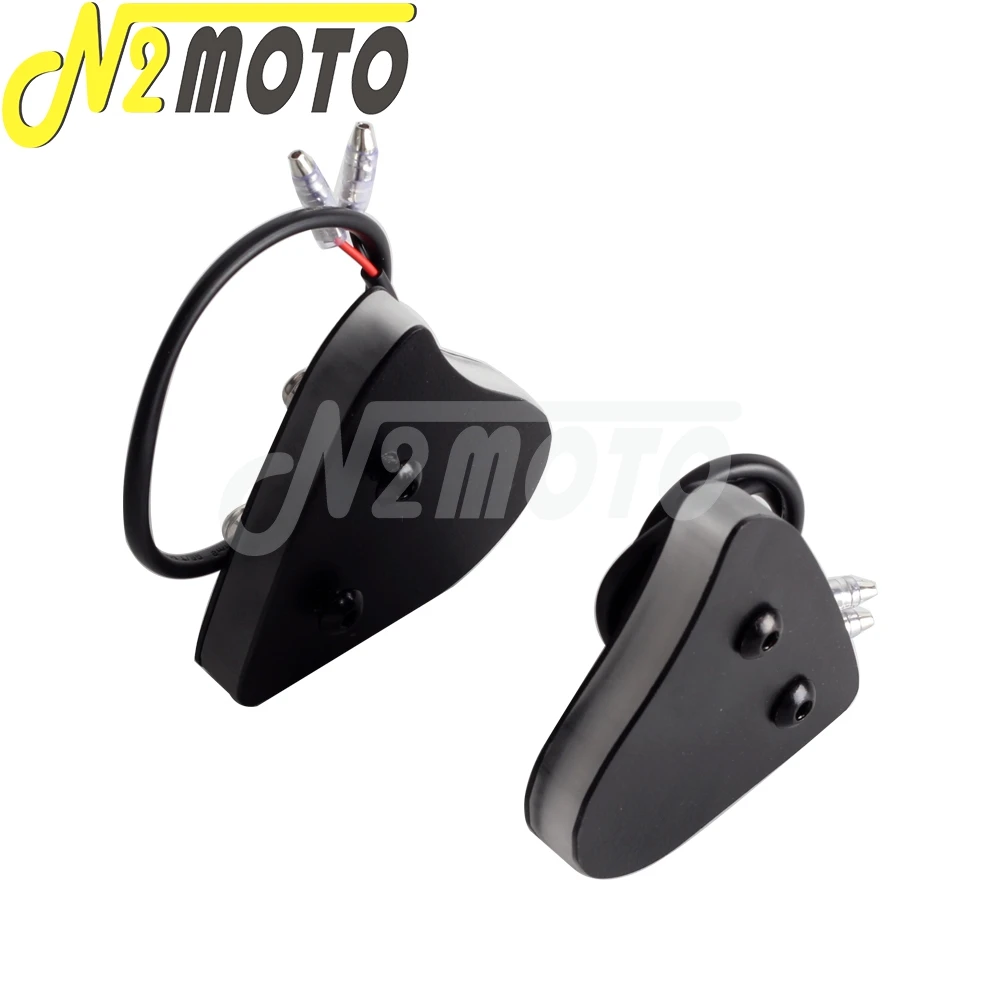 Specchio del motociclo Blocco Off LED Parabrezza Indicatori di direzione Luce Per Yamaha YZF R1 R1S R1M 2015 2016 2017 2018-19 Indicatore