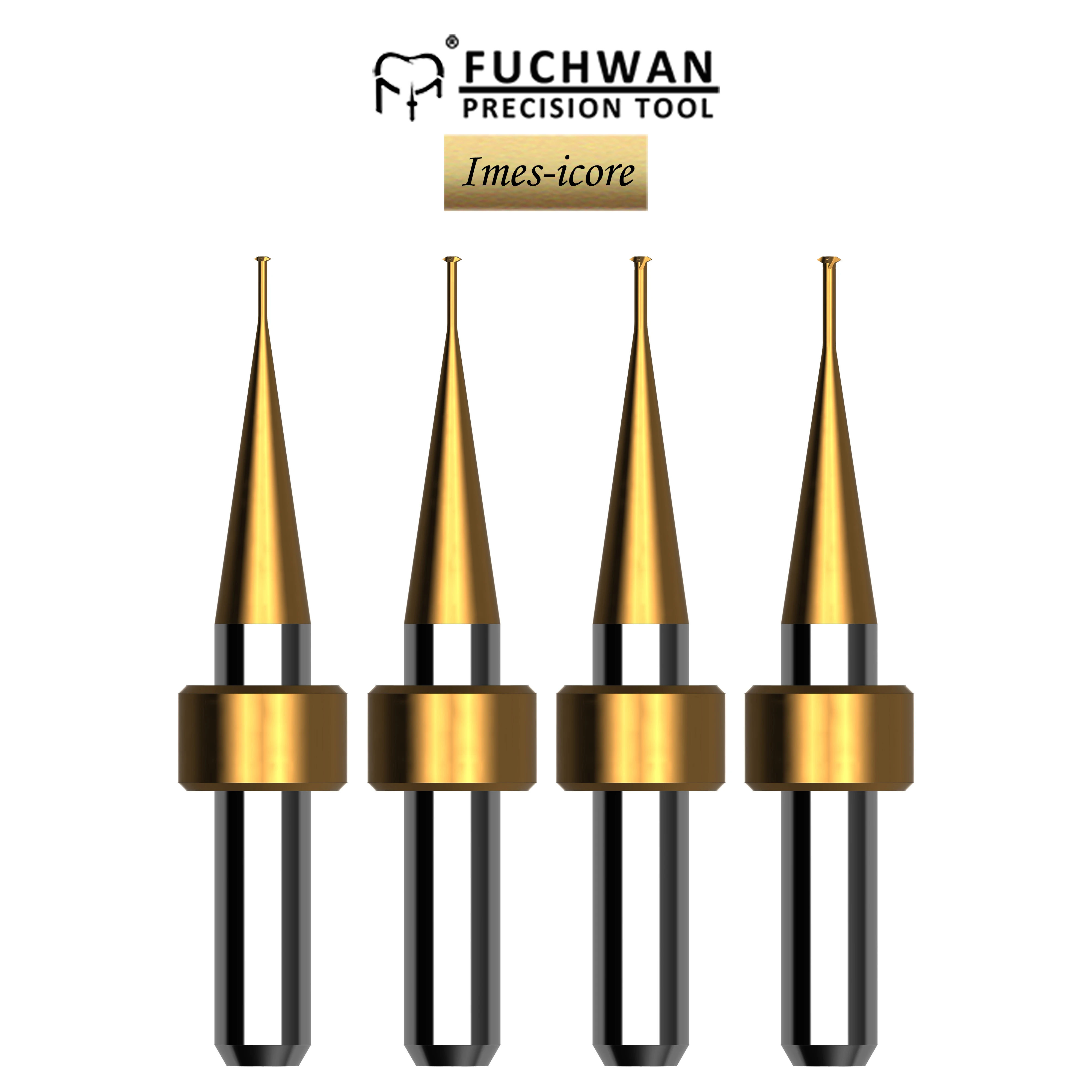 Fuchwan Dental CAD CAM Milling Burse Thread Tools For Titanium/Cocr Alloy Tungsten  For Imes-Icore 350/550/750 Machines