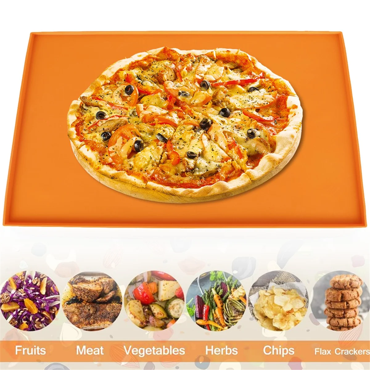 

Y31A Multifunctional Silicone Cake Roll Mat Leak-Proof Baking Mat Flour Mat
