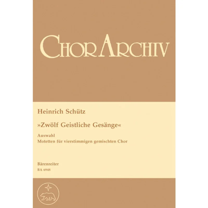 

Zwolf Geistliche Gesange Barenreiter Barenreiter 9790006484041 Книга