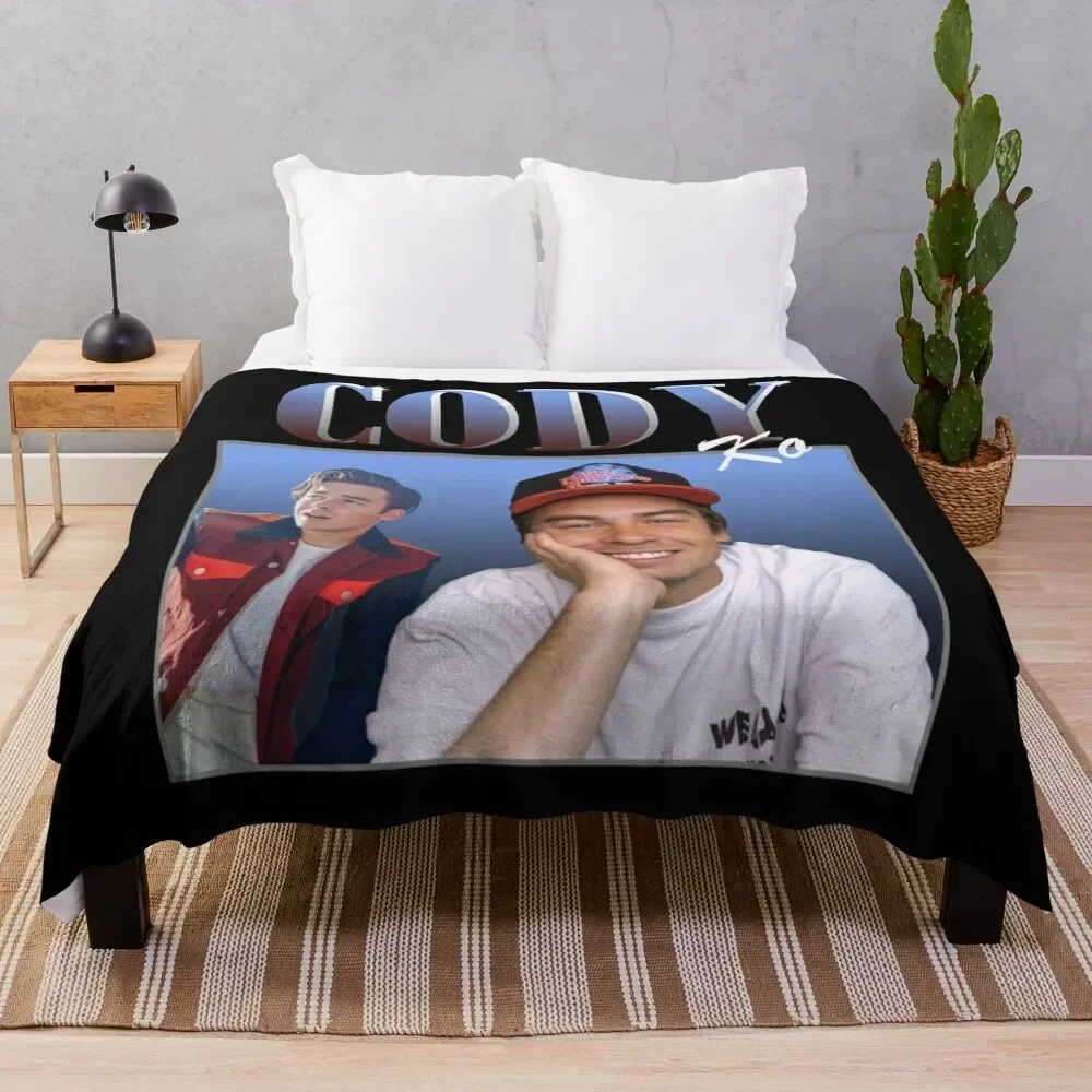 

cody ko Throw Blanket Designers Plush Blankets