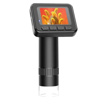 W2 digital portable microscope USB high-definition magnifying glass handheld 1000X easy to use with screen identification