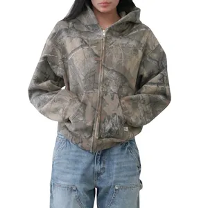 Realtree-Moletons mit langärmeligen weiblichen Ärmeln, 3D-Ahornblatt, ganzer Druck, rundes Kragen, Grafikhöfen, Y2K-Kleidung 12 Hauptverkäufe Royal Shirt - №6