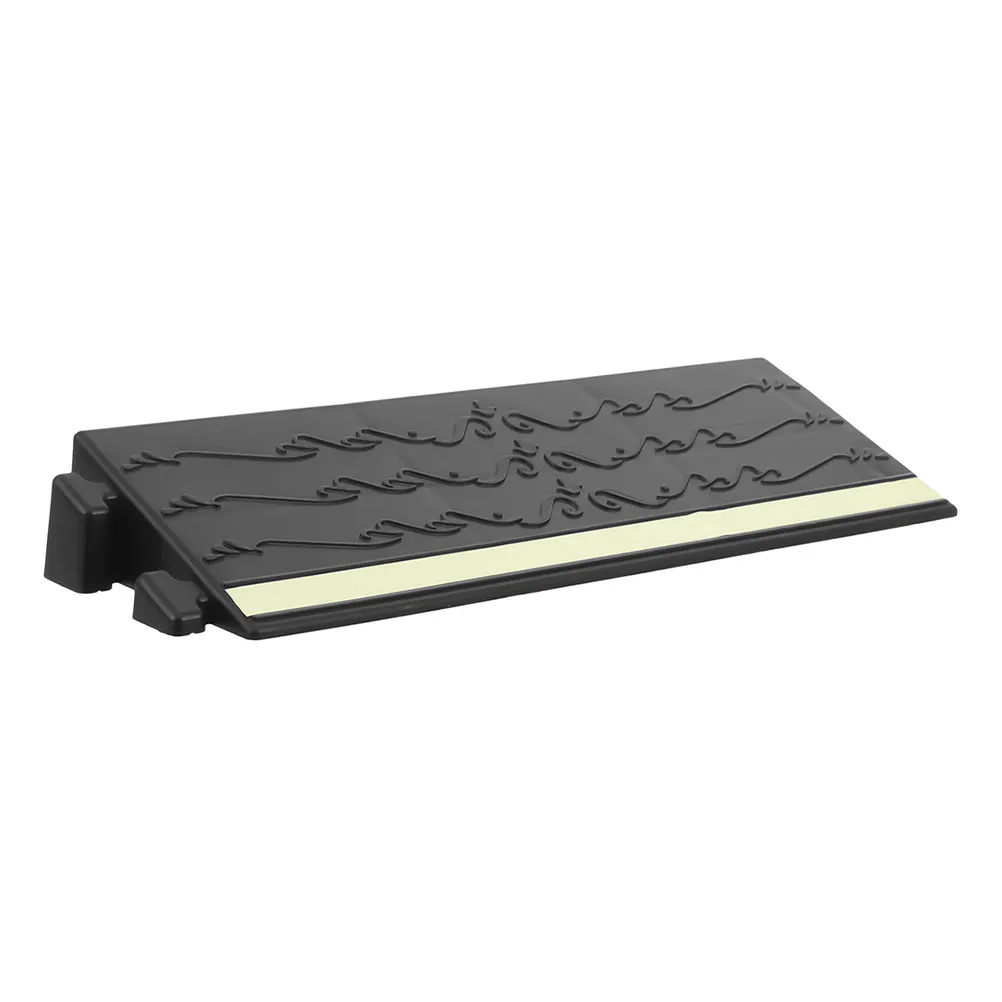 Robot Vacuum Cleaner Ramp Plastic Threshold Slope Mat Anti-Slip Entry Ramp Pad for Home Office Door Transitioning RAM