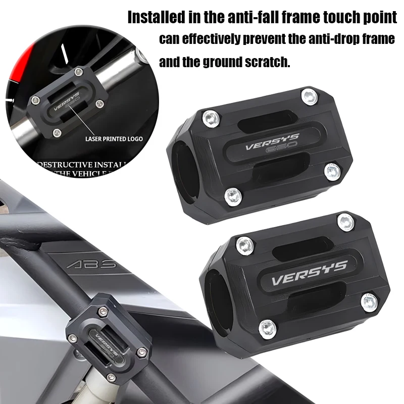 

Fit For Versys 650 1000 X300 Versys650 Versys1000 SE Motorcycle Bumper Engine Guard Protection Decorative Guard Block