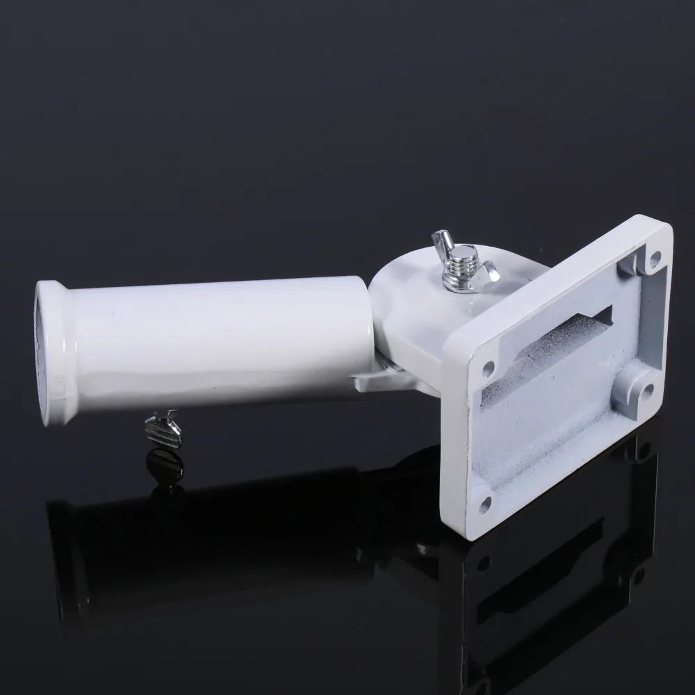 Rustproof Metal Flag Base Heavy Duty Sturdy Flag Holder Durable Wall Mounted Flag Display Commercial Use