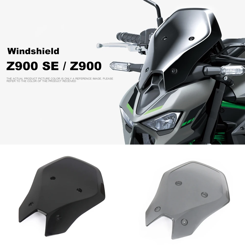 

New Touring Windshield Wind Deflectors Visor For Kawasaki Z 900 SE Z900 2025 Motorcycle Windscreen Protection Cover