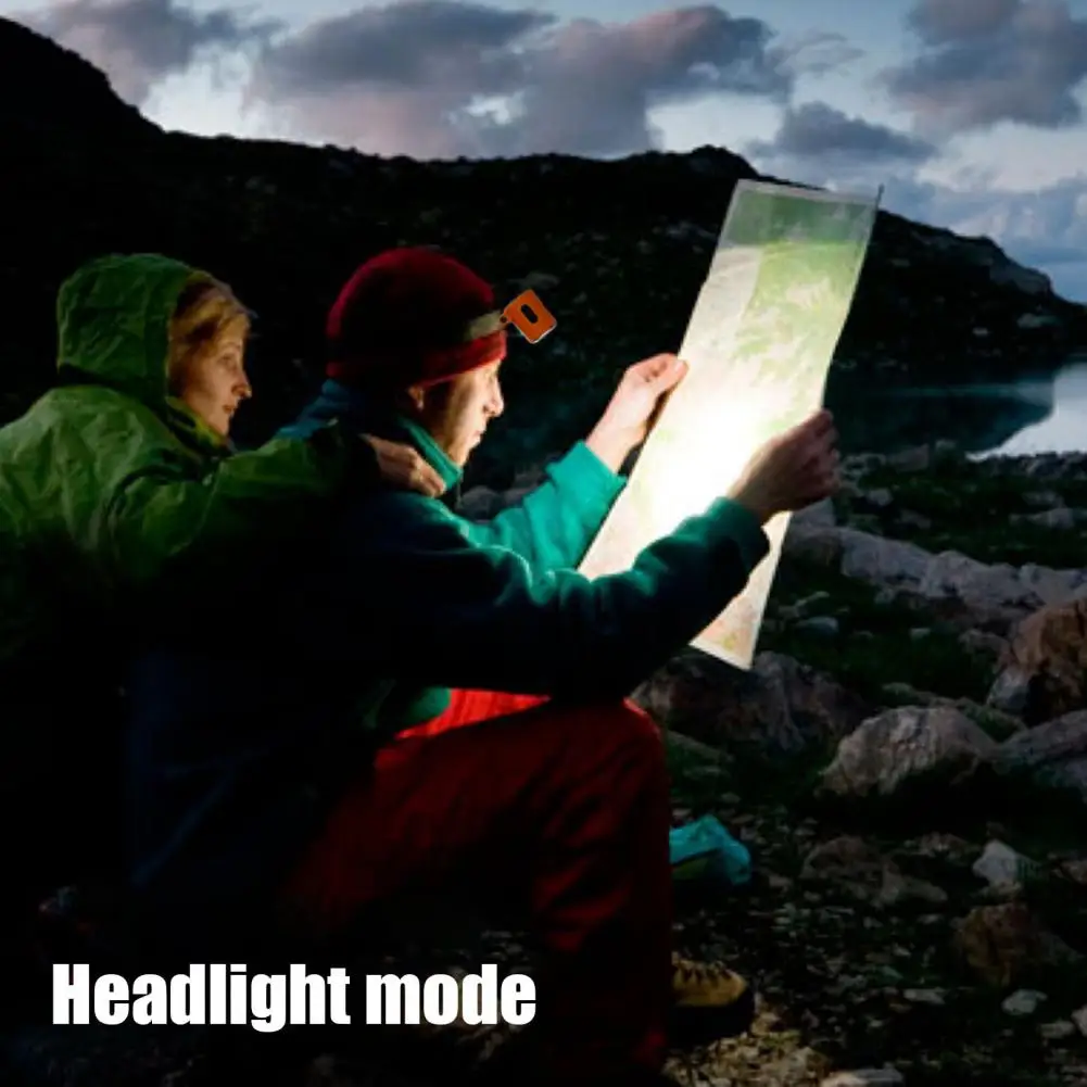 

Running Headlamp Rechargeable Sensor Headlamp for Outdoor Activities Bright Clip-on Hat Light with Adjustable Beam for Fishing