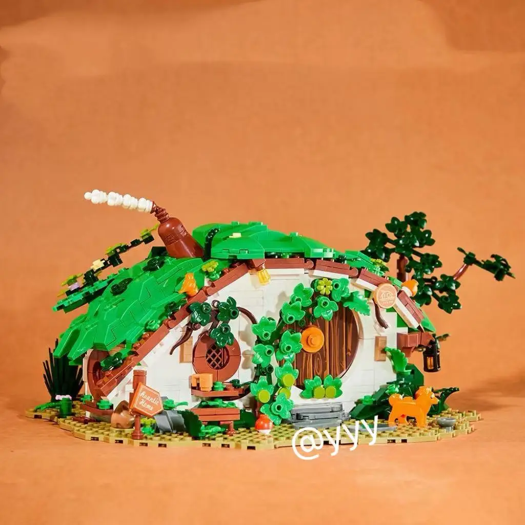 

New/1088PCS Dwarf Cabin Building Blocks - STEM Educational Toy, Perfect Gift for Boys Birthday Christmas
