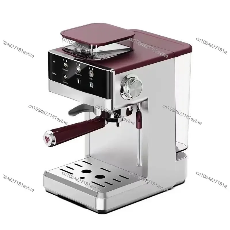 Smart home Italian semi-automatic grinding hot and cold extraction integrated concentrated high pressure milk foam coffee