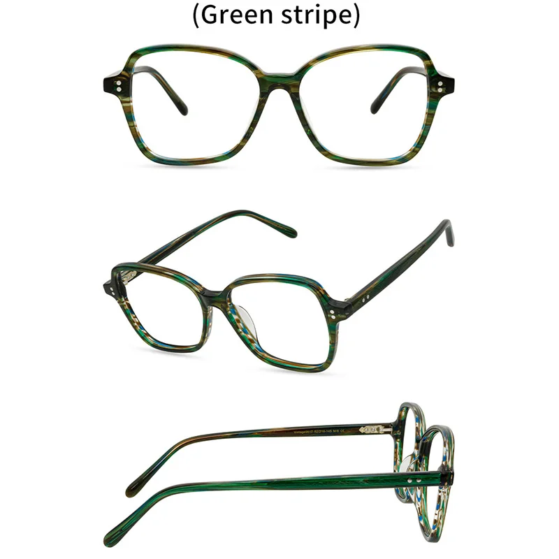 

Belight Optiacl Classical Oliver Square Acetate Glasses Frame Men Women Prescription Eyeglasses Retro Optical Eyewear 9617