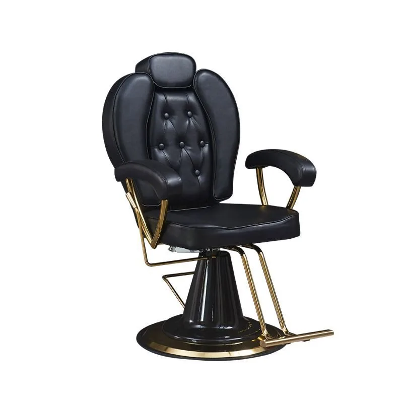 &Mat Professional Barber Chair Aesthetic Comfortable Armchair Organizer Elegant Fashionable Salon Furniture