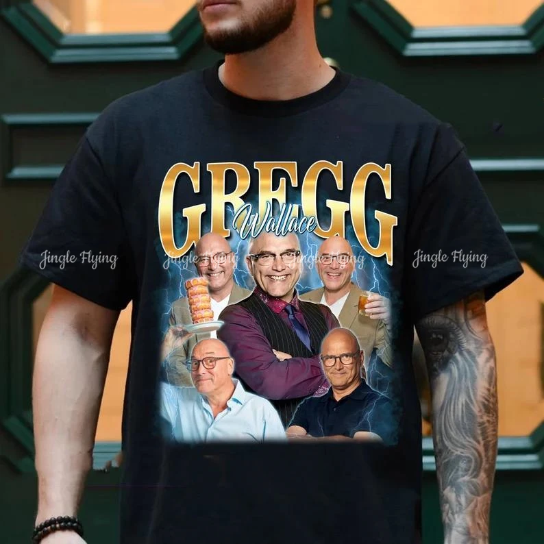 Vintage Gregg Wallace Shirt Sweatshirt Unisex Cotton T-Shirt