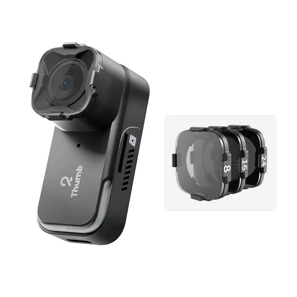 RunCam Thumb 2 Lightweight HD Camera 4K 60fps/2.7K 60fps Built-in Gyroscope Support APP Setting for FPV Racing Drones