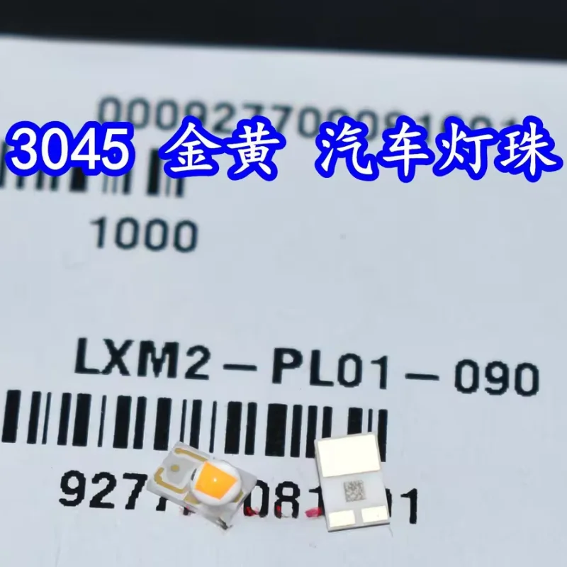

100pcs LXML-PL01-090 3045 High power 5W golden amber car steering LED light beads