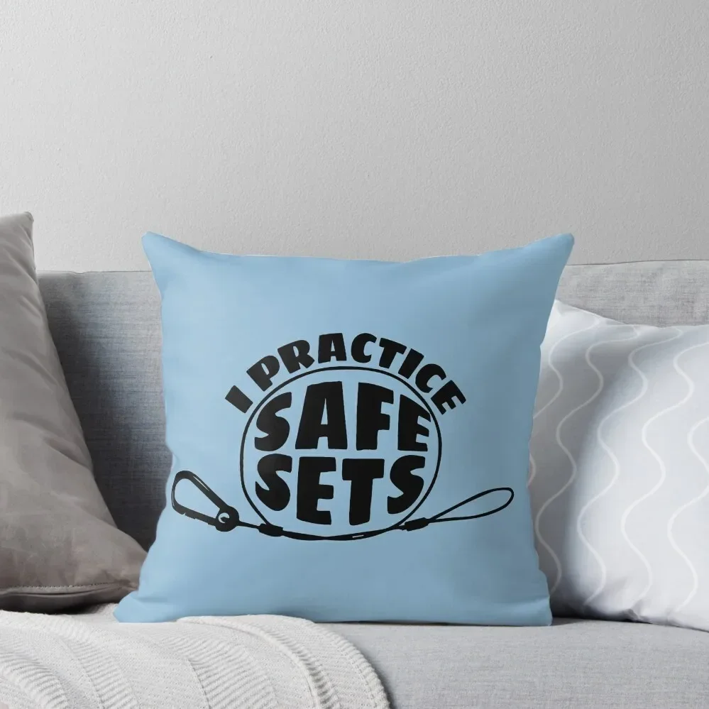 I Practice Safe Sets Throw Pillow Cushions Decorative Cushions Couch Cushions Pillow
