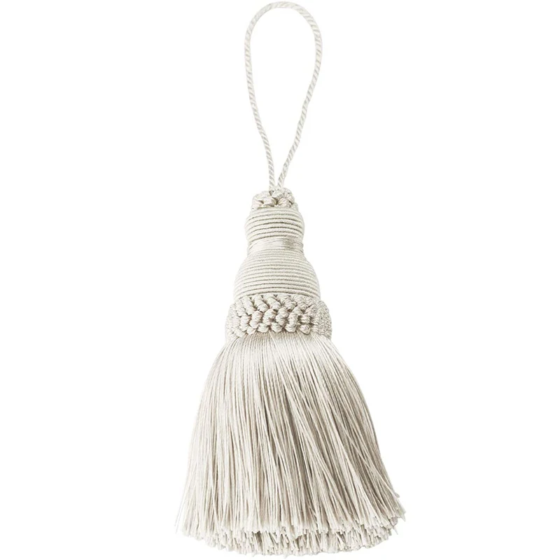 Hanging Rope Silk Tassel Trim for DIY, 1Pc