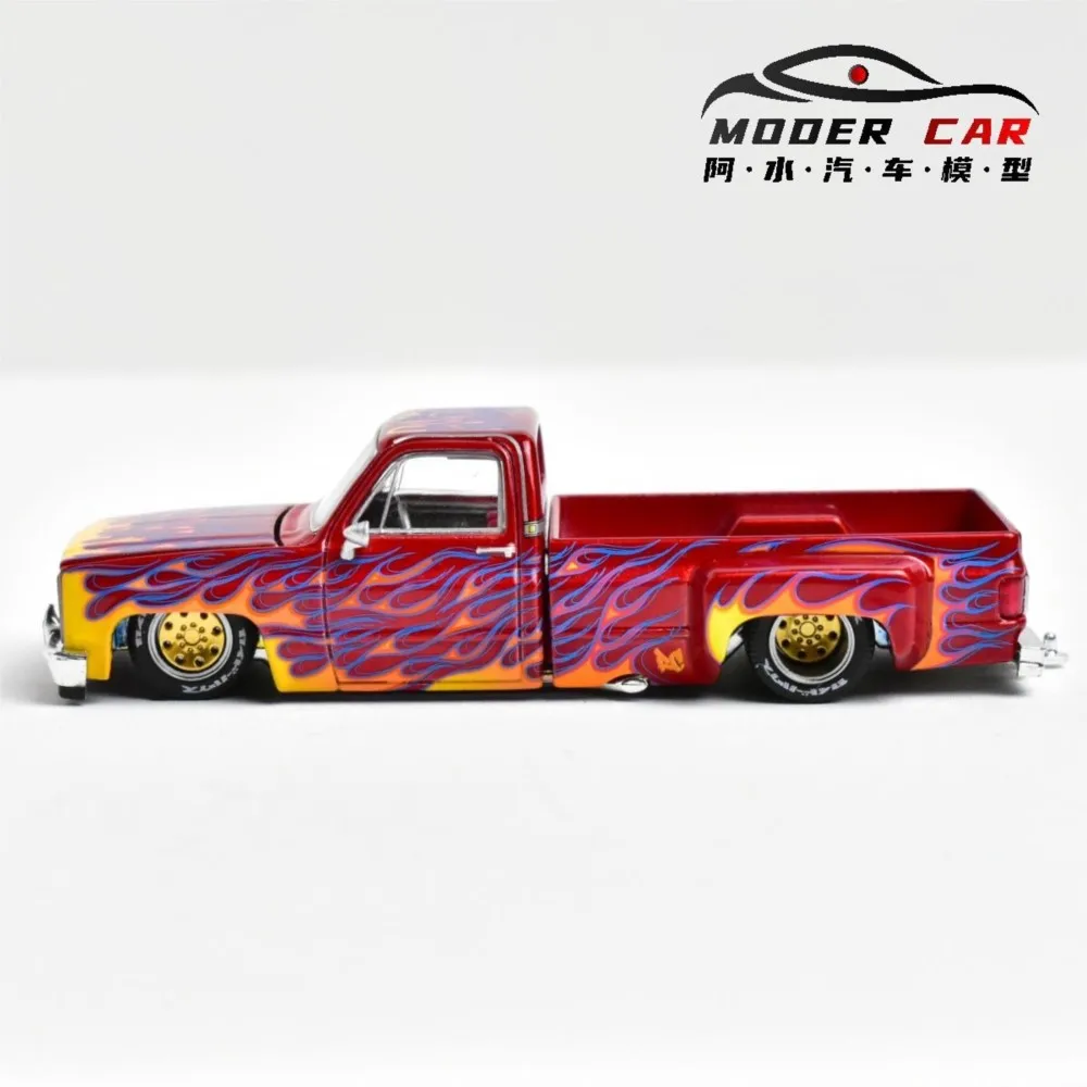 

Kaido House + MINIGT TSM 1:64 127, пикап V1, подарки для подростков, литая под давлением модель автомобиля