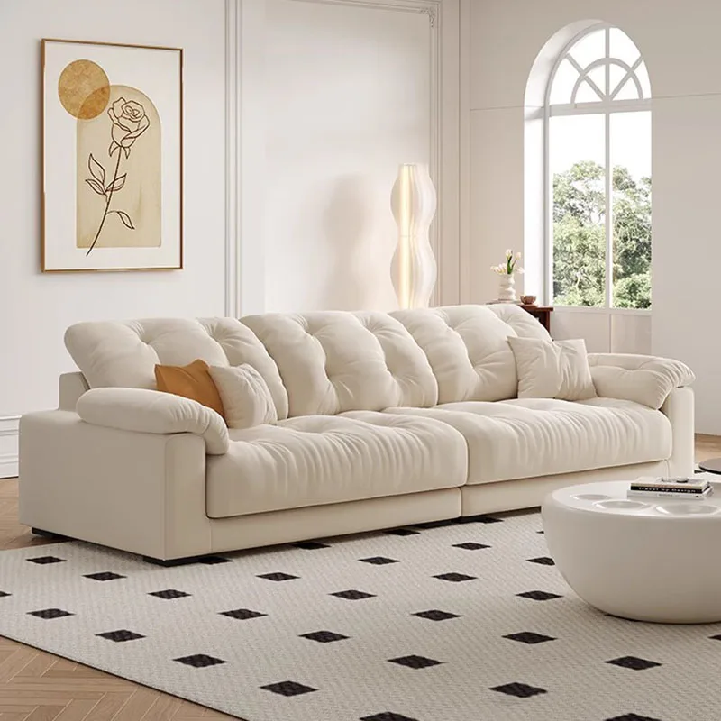 

Sponge Minimalista Living Room Sofas European Reception Recliner Floor Sofas Designer Comfy Divani Soggiorno Furniture Modern