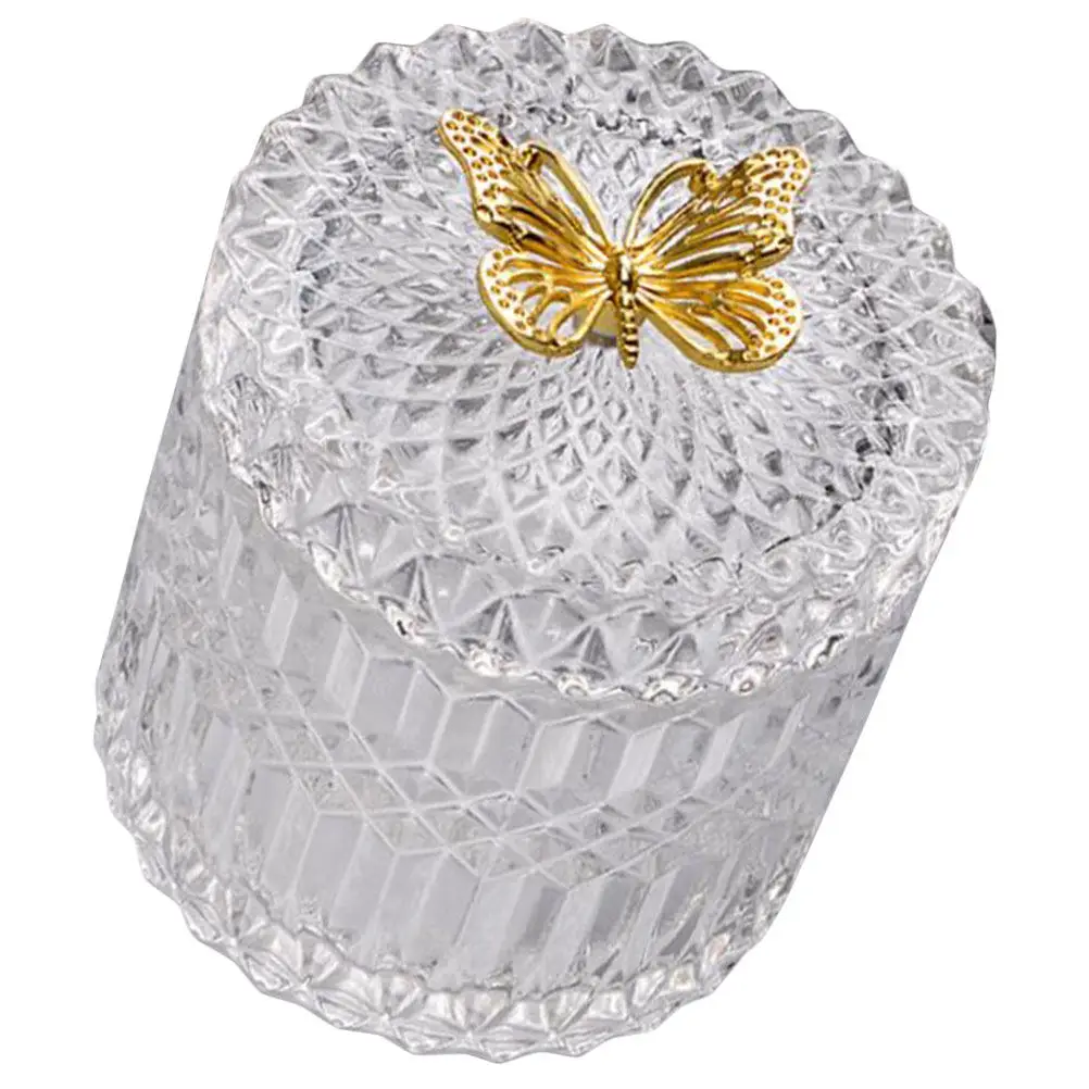 

Стеклянная банка для конфет простого дизайна с герметичной крышкой, универсальный контейнер для хранения закусок, чая, кофе, для домашнего использования