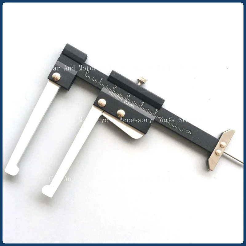 

Brake Disc Thickness Measuring Ruler, Brake Pad Wear Testing Tool