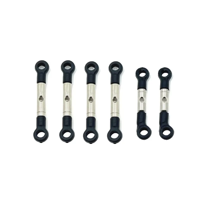 Metal Upgrade Remote Control Car Adjustable Pull Rod Fit For WLtoys 244016 LOS Micro-B1/24