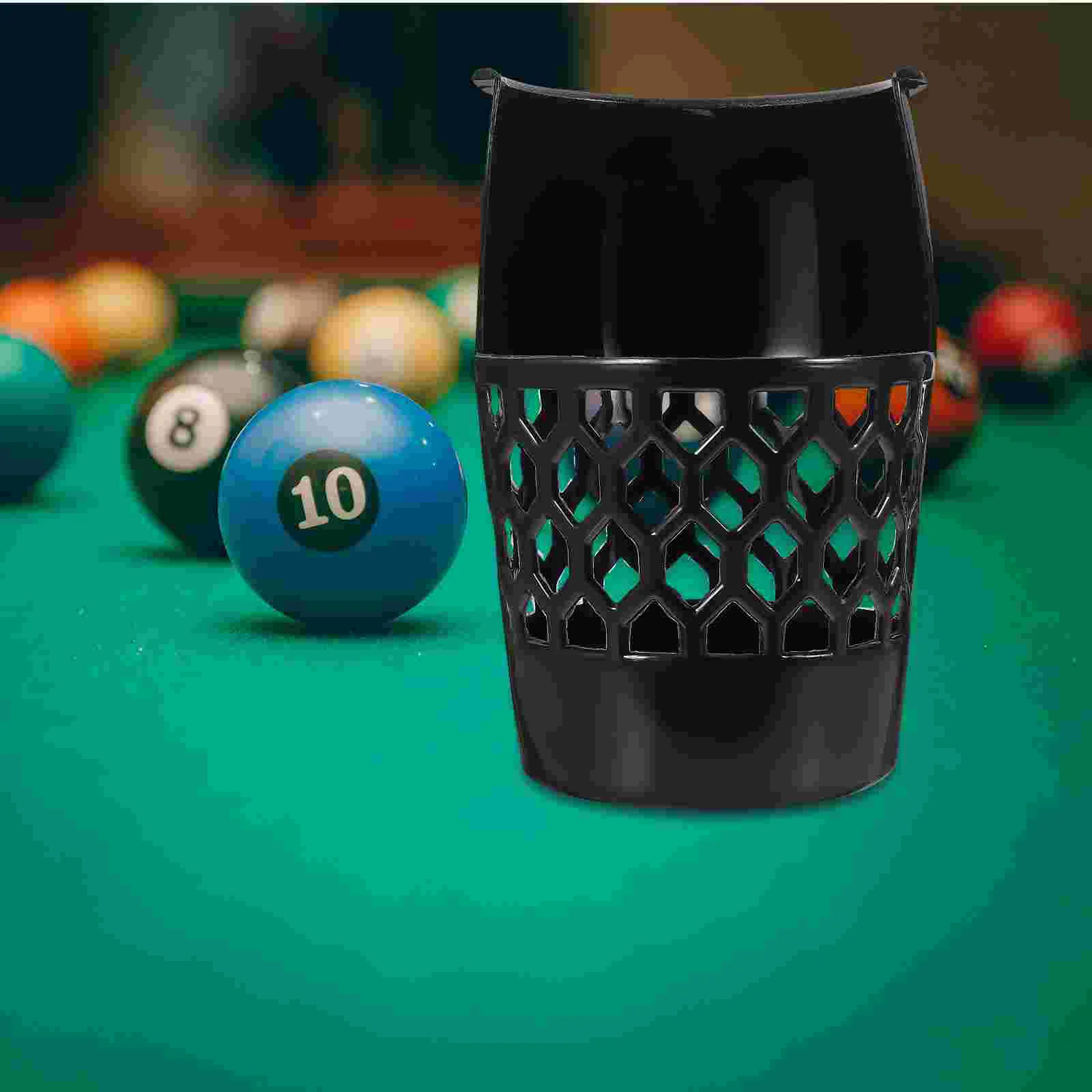 Billiards Basket Storage Pocket Drop Ball Holder Store Net Plastic Pool Table Inserts Travel