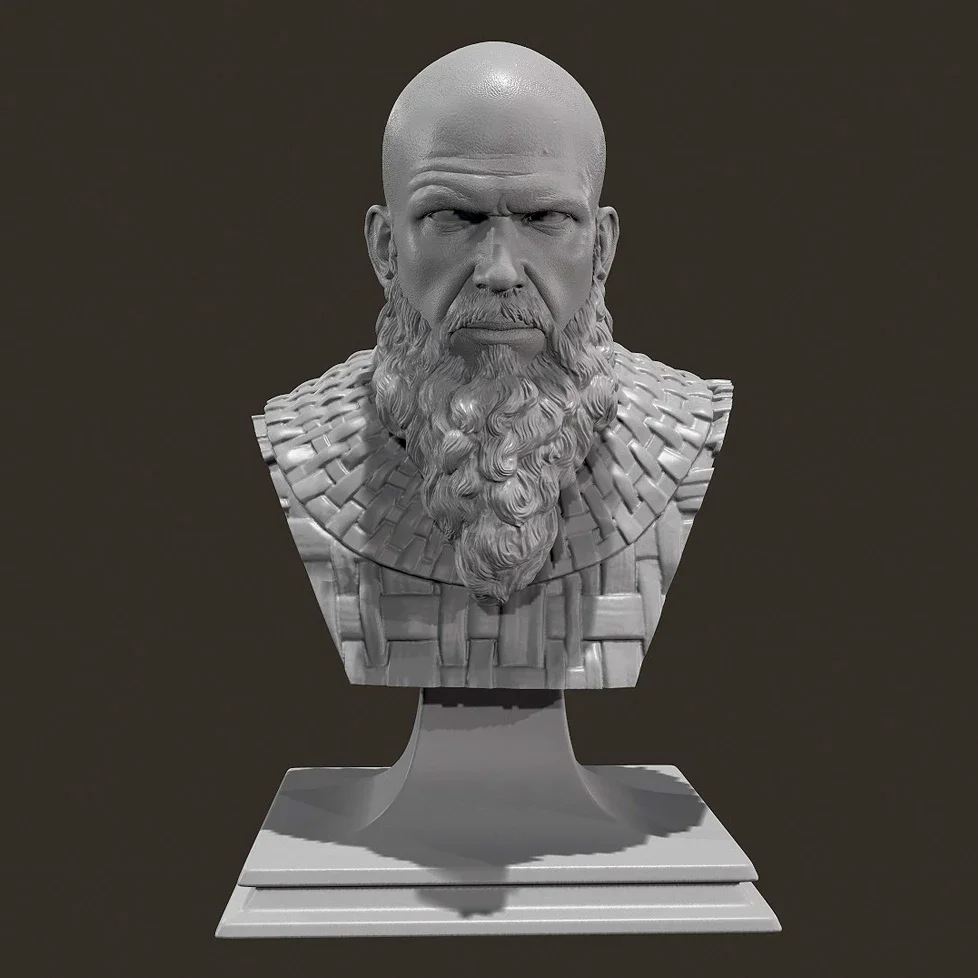 

Overall heights 70mm Resin model kits figure beauty colorless and self-assemble （3D Printing ） TD-6983/3D