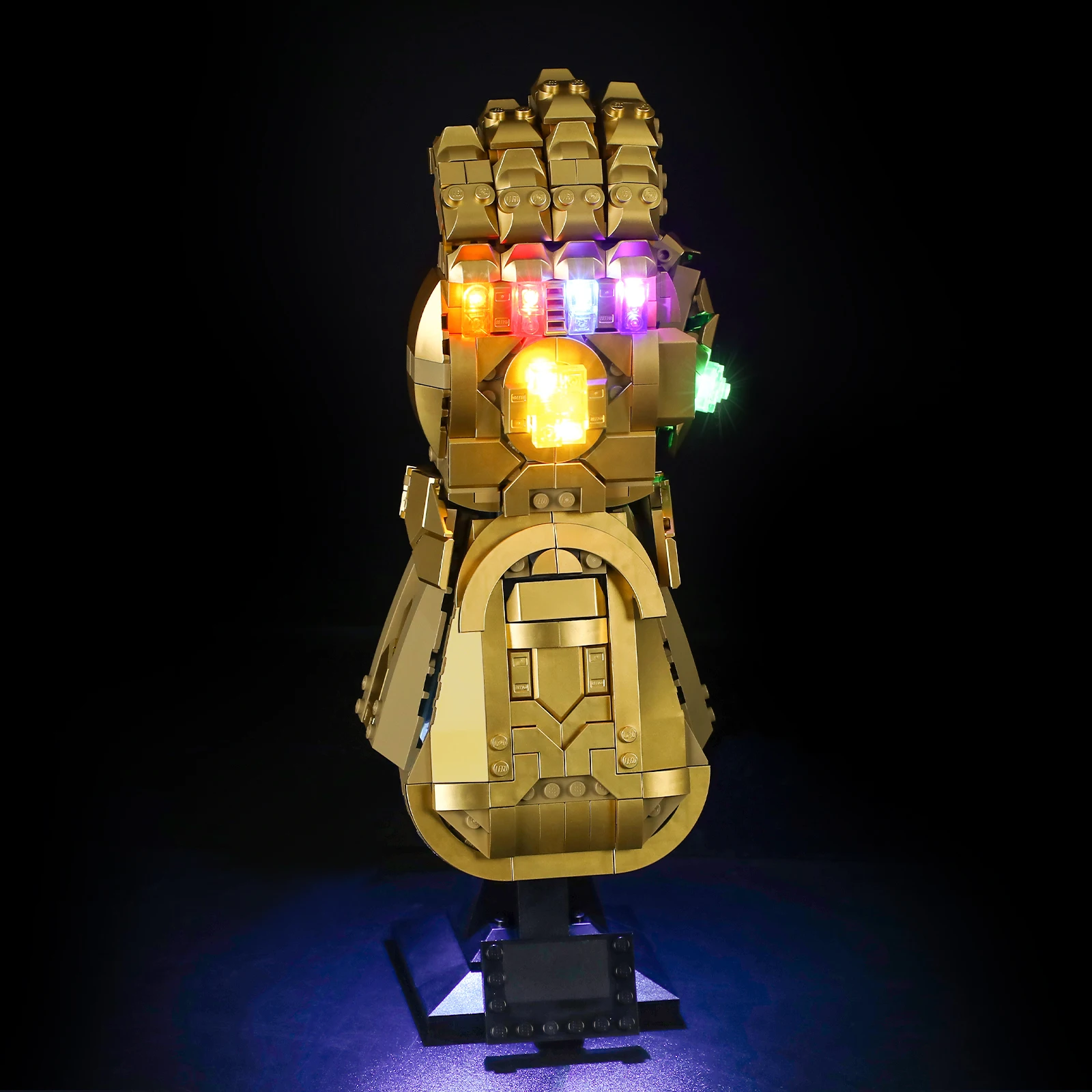 (Blocks not included) 5V LED Lighting For 76191 Infinity Gauntlets Light Up your Building Blocks With Battery Box