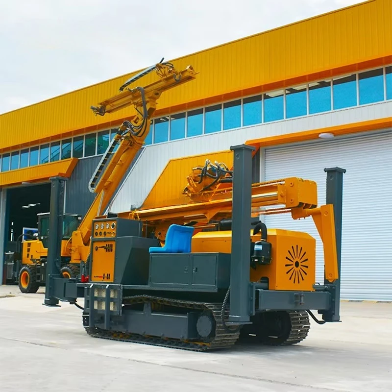 Pneumatic Water Well Drilling Rig Multifunctional Rock Layer Drilling Rig for Agricultural Irrigation Water Well