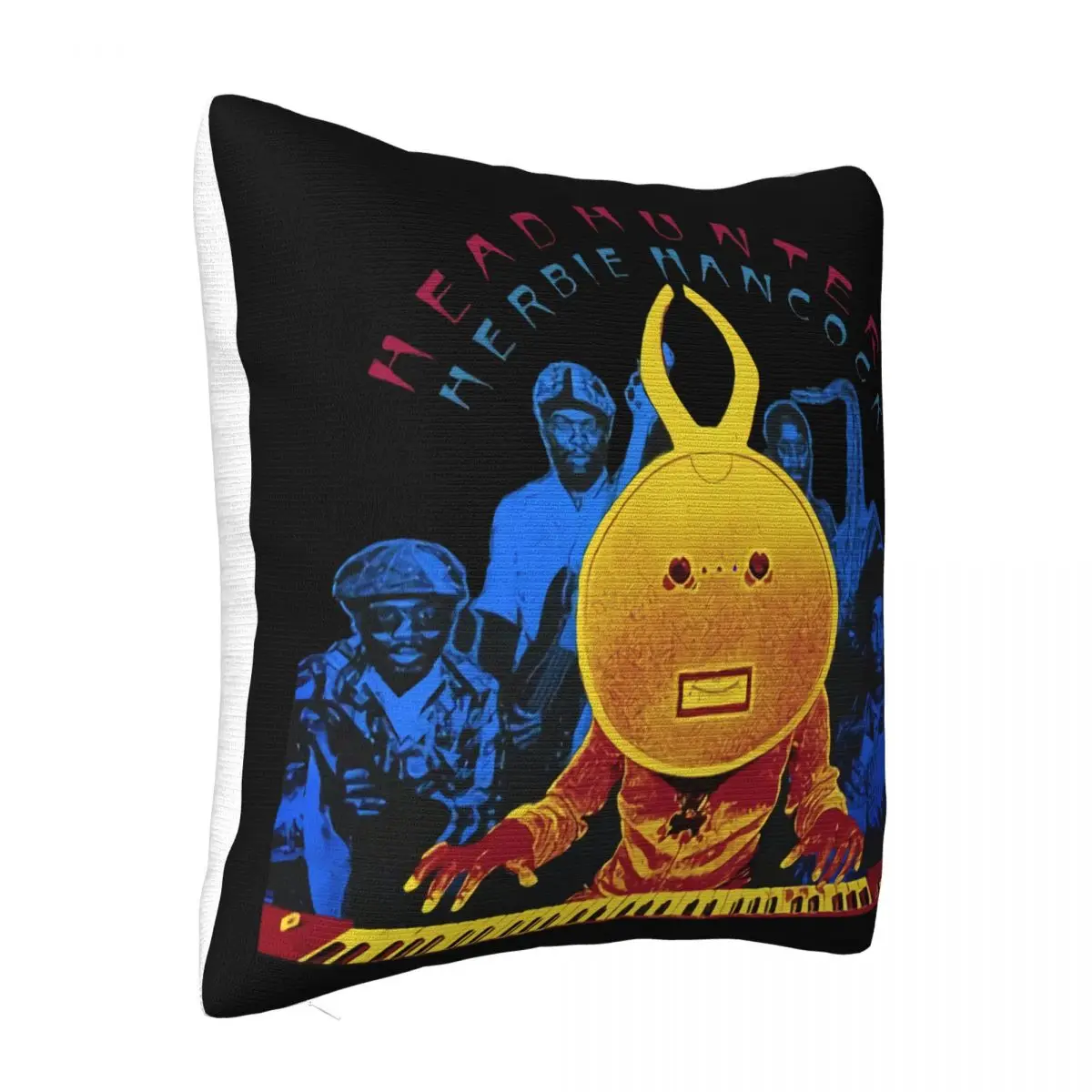 New Popular Herbie Hancock Head Hunters Jazz Singer Mens Black S 3Xl Comical Teenage Brand New Retro Pillow Case