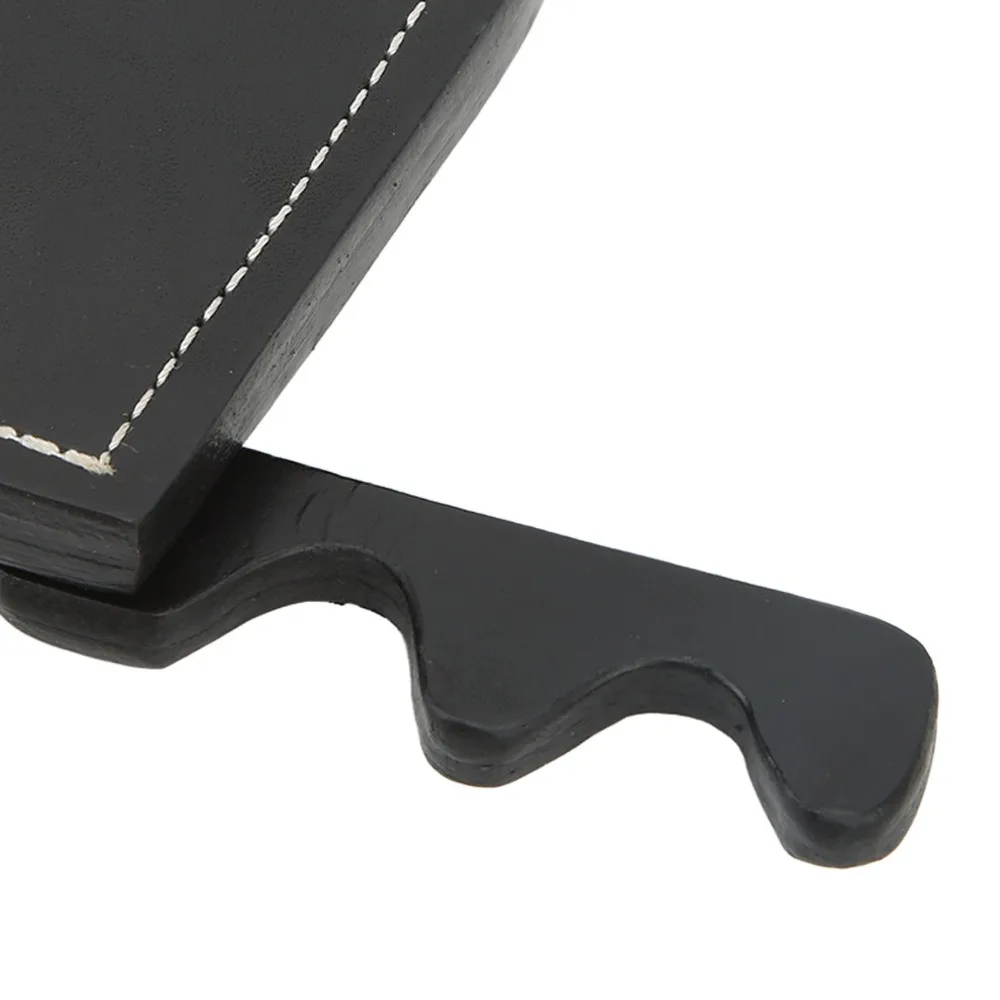 

Billiard Accessories Portable Billiard Cue Rack 4 Holes Leather Pool Cue Holder Foldable Pool Stick Holder Pool Table Use