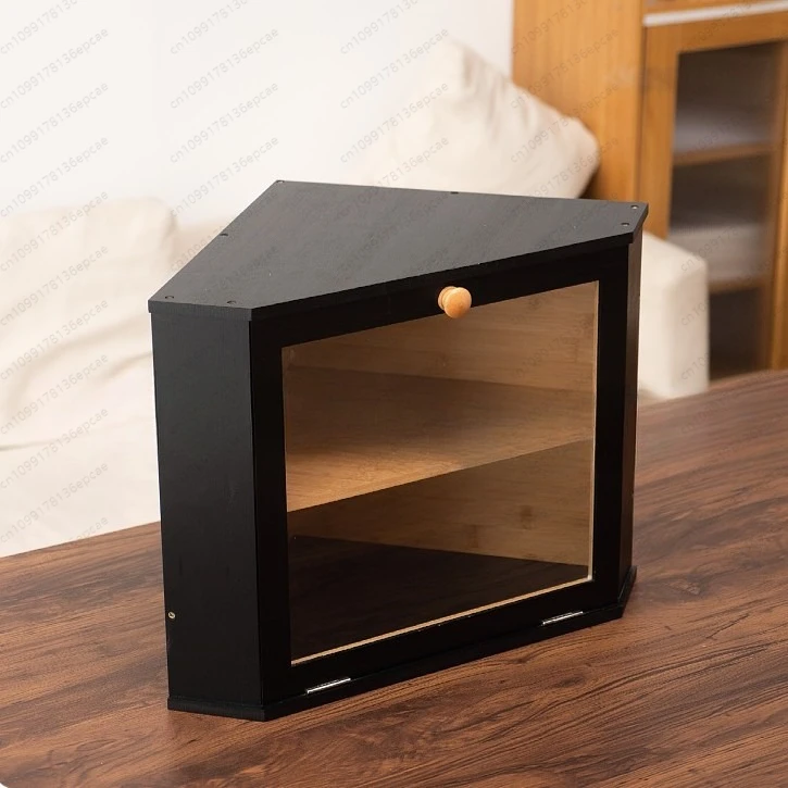 

Wooden Minimalist Bread Box Home Kitchen Baking Bread Seal Box Bakery Creative Wooden Storage Box for Bakery