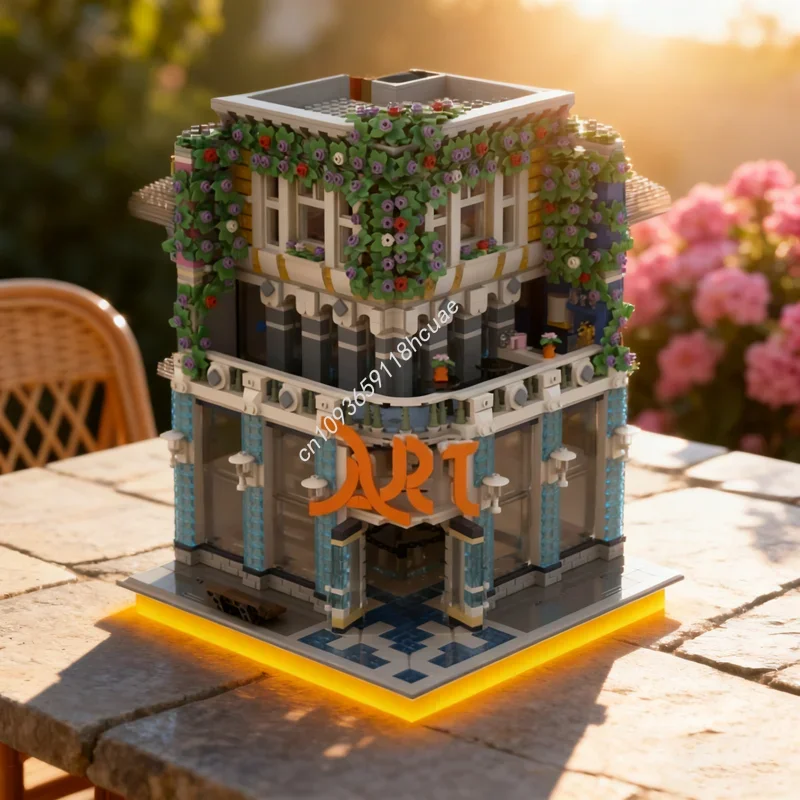 

3274pcs MOC Modular ART Gallery Creator Experted Model Building Blocks DIY Education Toys Brick Christmas Gift Kids Birthday