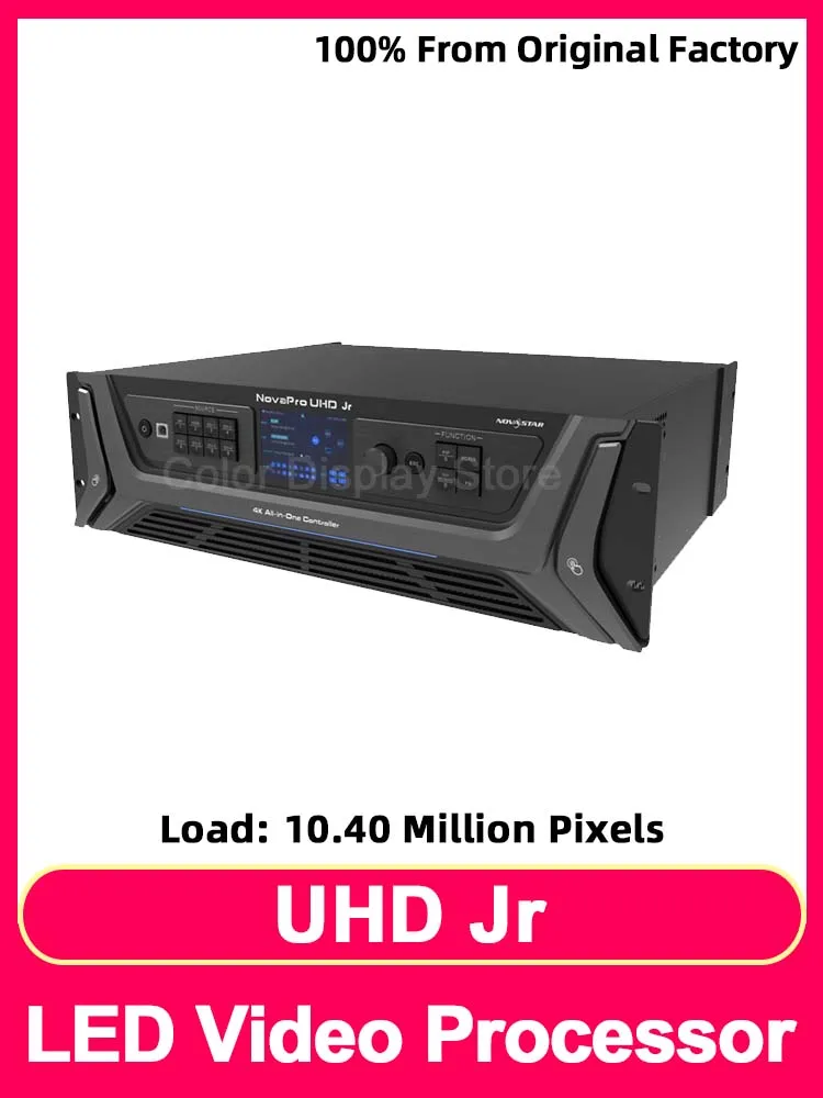 NovaPro UHD Jr Full Color RGB Module Rental Screen Controller LED Display Screen Video Processor Supports HDMI DVI SDI DP Input