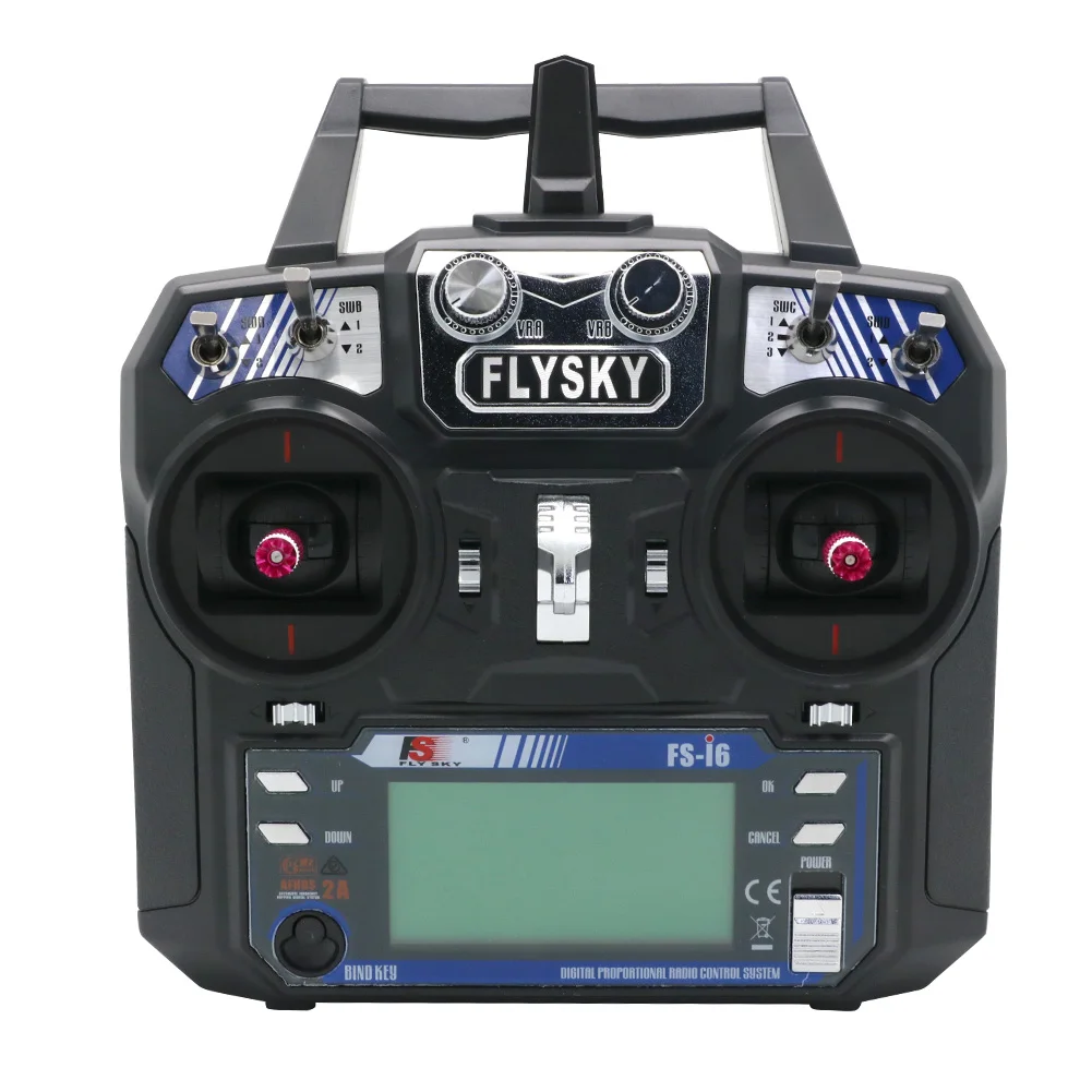 FLYSKY FS-i6 I6 2.4G 6CH AFHDS Radio Transmitter Controller With iA6 iA6B X6B A8S R6B iA10B FS2A Receiver for RC Drone Airplane