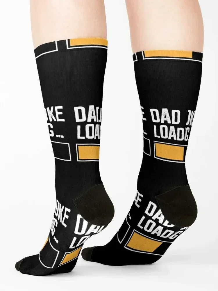 Dad Joke Loading Socks FASHION sports and leisure set new year Luxury Woman Socks Men's