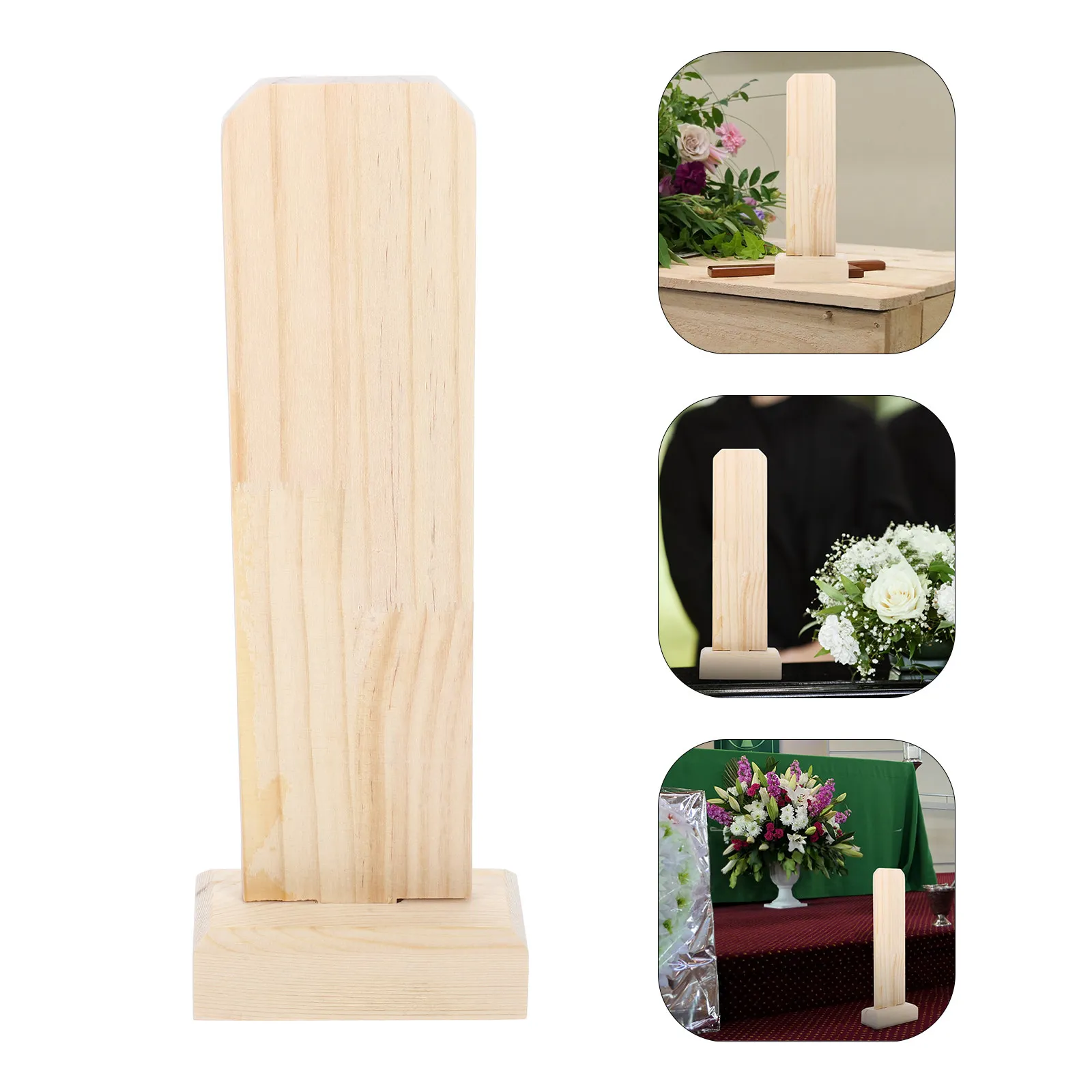 

Пустая деревянная табличка для храма, идеально подходит для мемориальных церемоний, портативный декор для поклонения, для подношений и ритуальных обрядов.