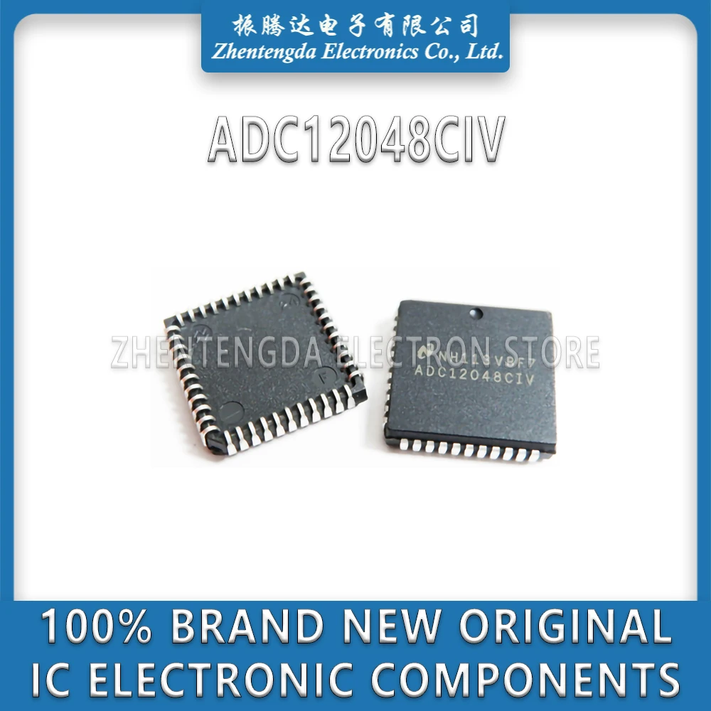 ADC12048CIV ADC12048 IC Chip PLCC-44