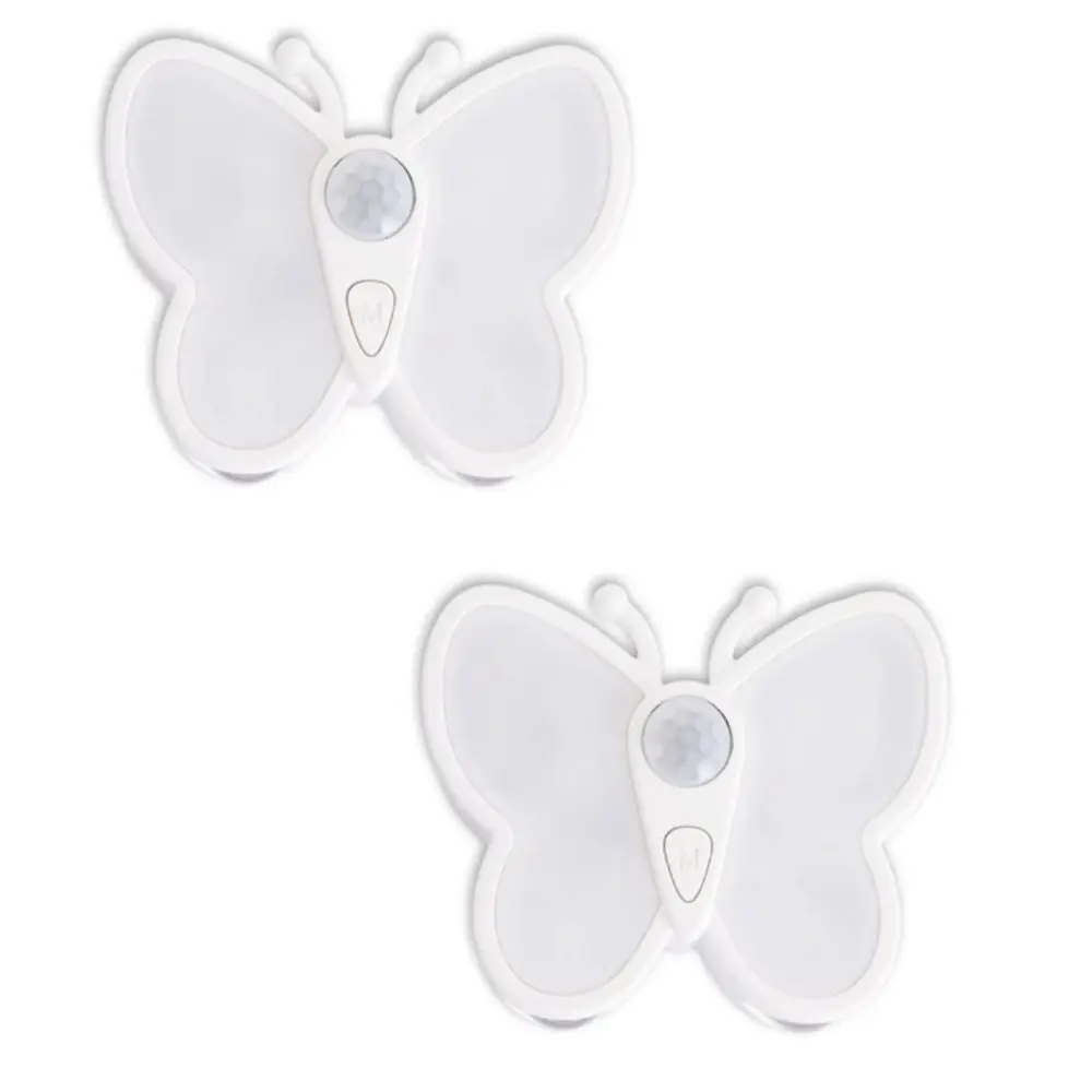 تعديل درجة حرارة اللون المزدوج، مستشعر حركة الفراشة، ضوء ليلي، شحن USB، LED تحت أضواء الخزانة