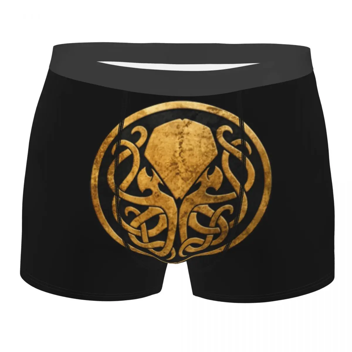 Call Of Cthulhu Lovecraft Underwear Male Sexy Print Custom Boxer Shorts Panties Briefs Breathable Underpants