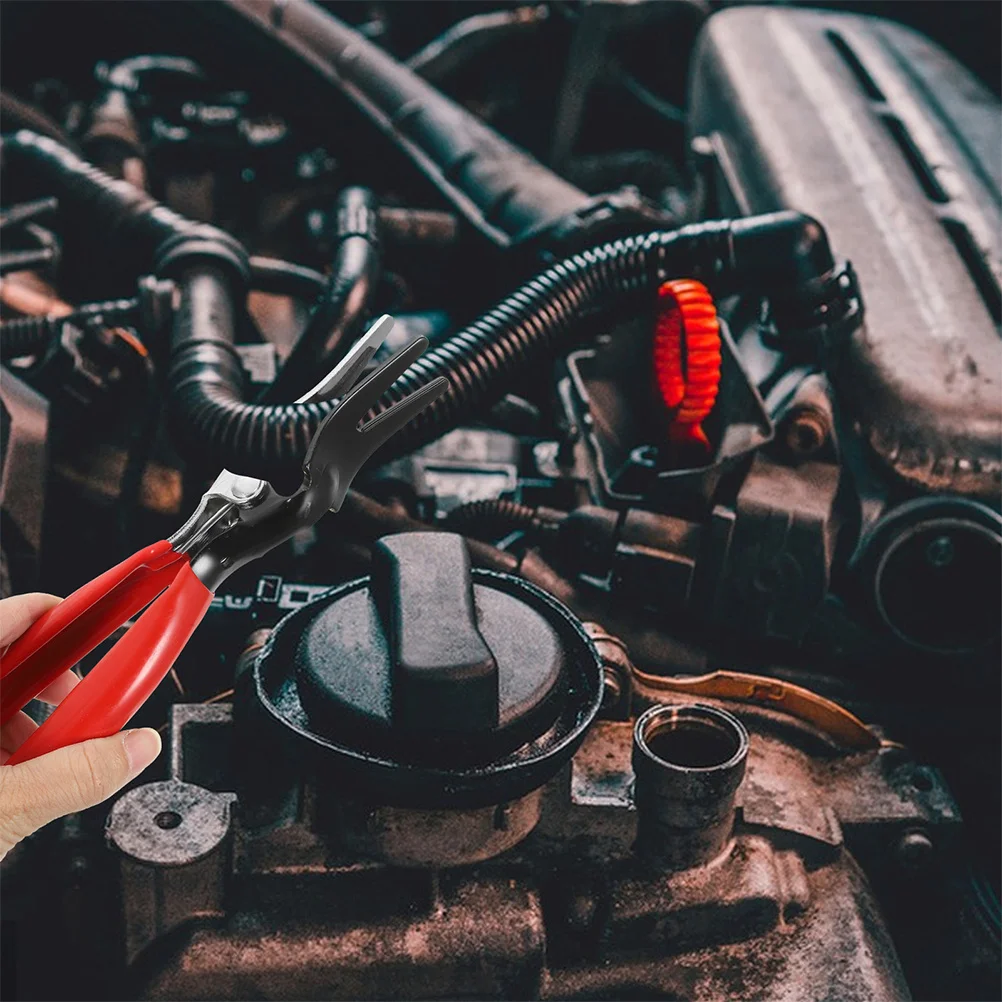 

2Pcs Hose Removal Pliers Advanced Vacuum Line Tube Remover Auto Repair Separator Pliers for Car Cooling System Engineer Tools