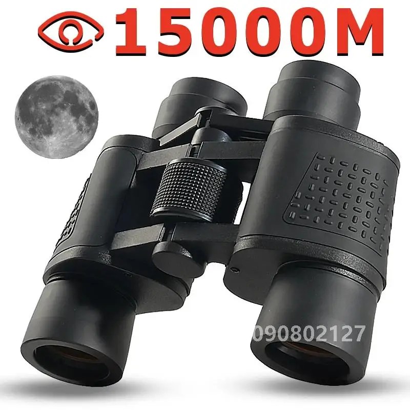 Binoculars 80X80 Long Range 15000m HD High Power Telescope Optical Glass Lens Low Light Waterproof For Hunting Sports Scope