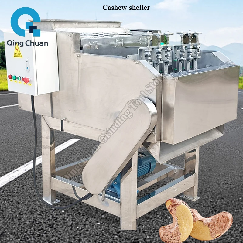 

Cashew Nut Sheller Shell Breaking Machine Fully Automatic Small Commercial Nut Sheller Peanut Pine Nut Sheller