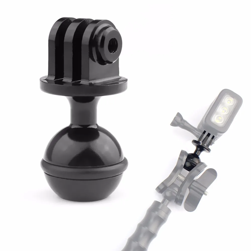 Cnc 1 Zoll Kugelkopf Stativ halterung Adapter Lichter Ständer halter mit Schrauben loch für Gopro Held 13 12 11 10 Dji Action Kamera – Detail 18