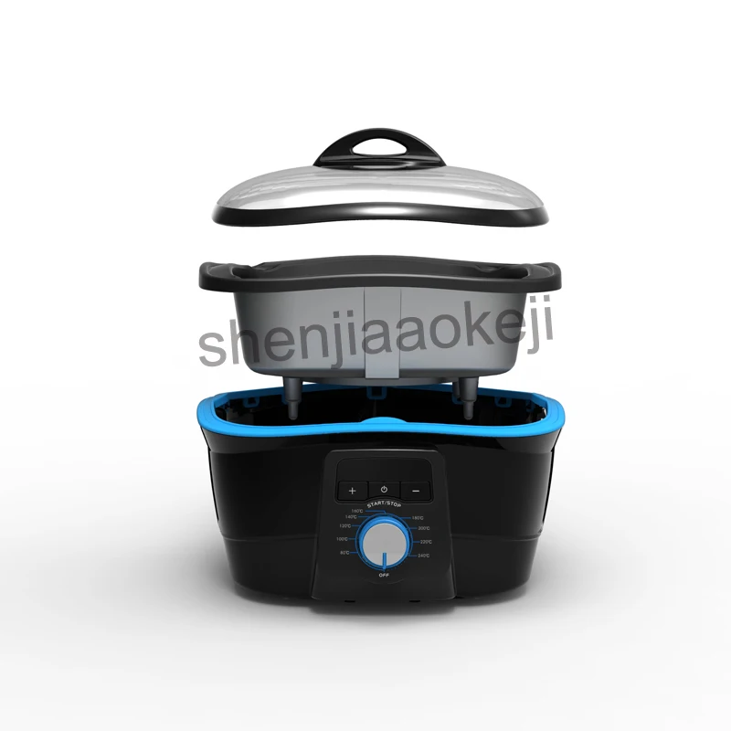 Hot Pot  Multifunctional Cooker Aluminum Alloy Liner Multifunction Electric Frying Pan Health Pot Brush Pot Frying Pan