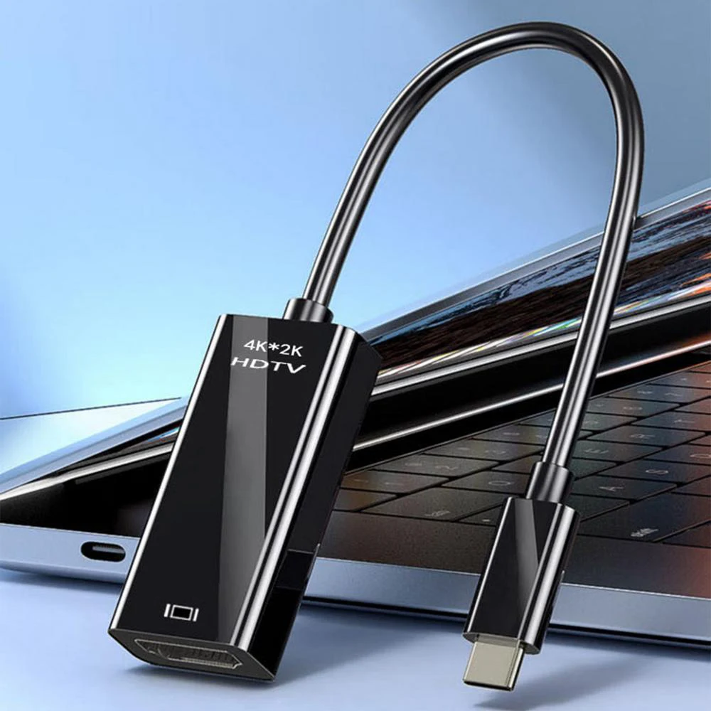 

Кабель TYPE C к HDTV 4K 2K USB C Адаптер «папа-мама» Кабель для передачи данных HDTV для ноутбука, планшета, ТВ MacBook