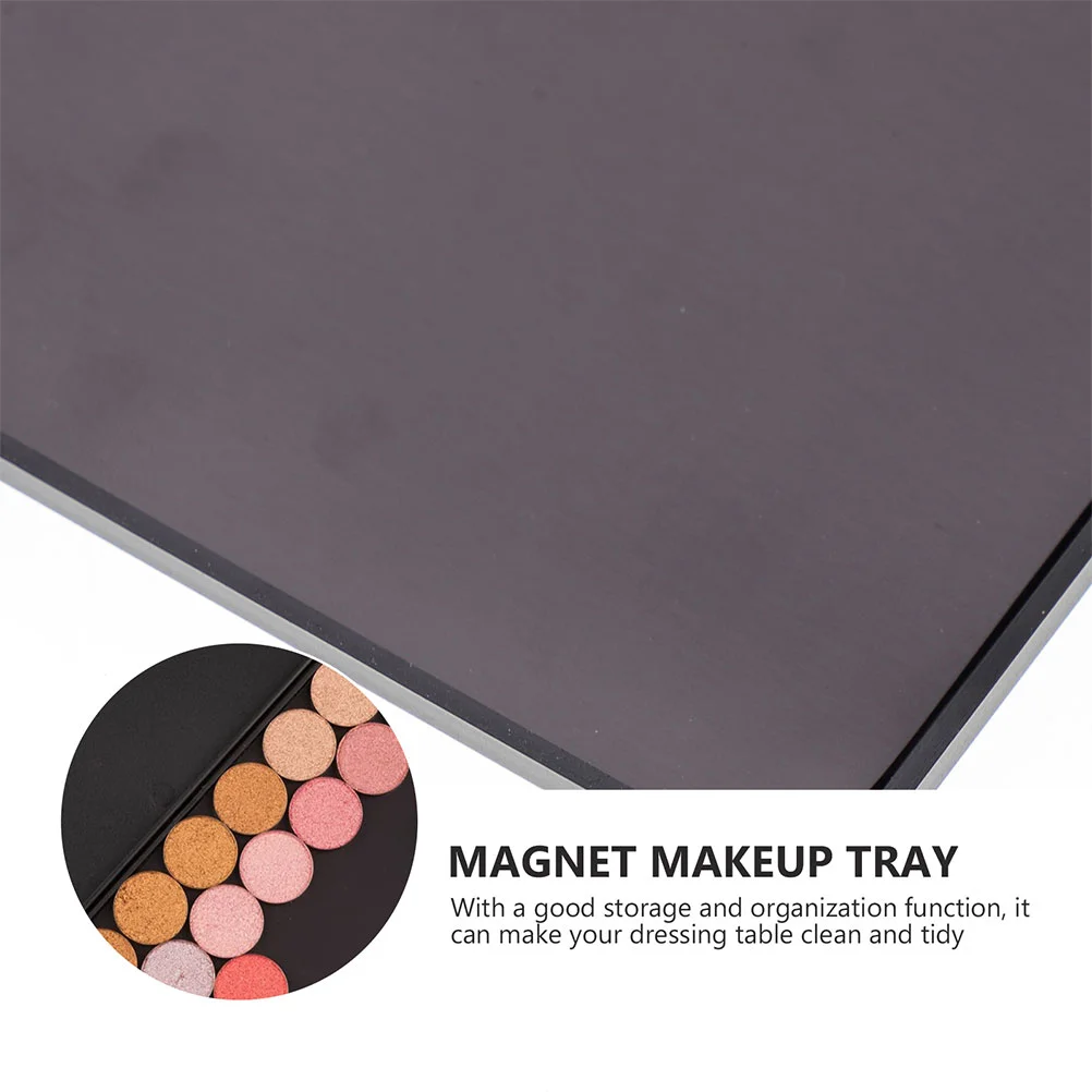 DIY Lidschatten-Palette Unterplatte Leeres Gehäuse Große Raumablage Magnetischer Palettenhalter Rouge Haushaltsaufbewahrung Metallic