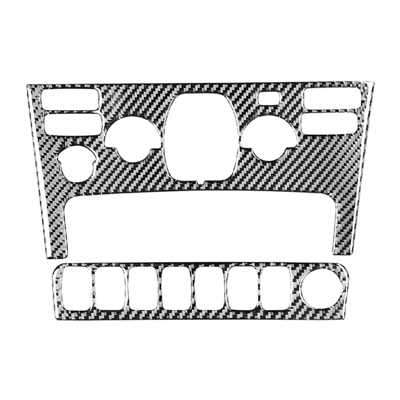

Кнопка кондиционера автомобиля, крышка панели переменного тока, декоративная наклейка, углеродное волокно для Volvo XC90 2003-2014, аксессуары, B